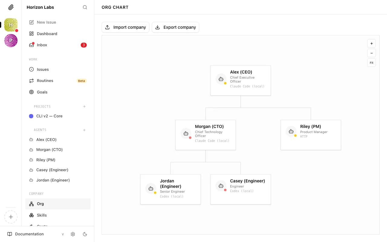 Agents list page showing the New Agent button